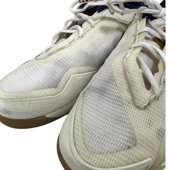 Nike Zoom GT Cut White Navy Gum Sole Basketball Shoes Women’s 7.5 - Picture 4 of 10